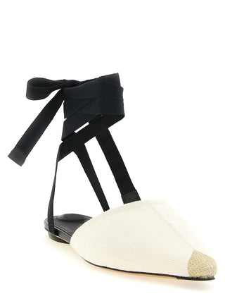 Beige Cowhide Espadrilles