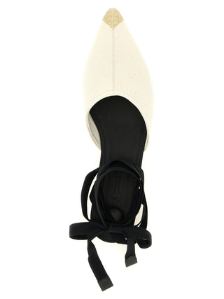 Beige Cowhide Espadrilles
