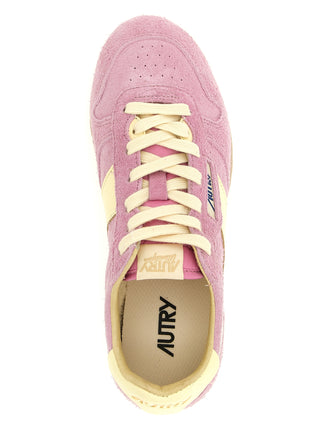 Zapatillas deportivas multicolor de piel de vaca