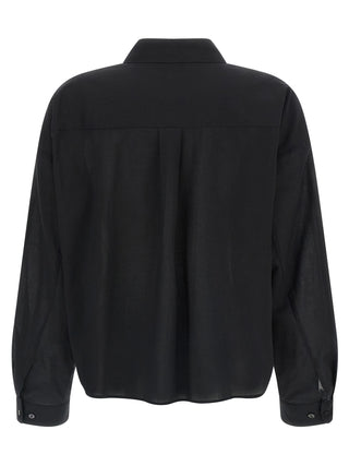 Bicolor Cotton Blouse