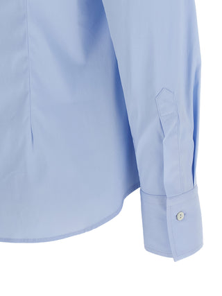 Blue Cotton Blouse