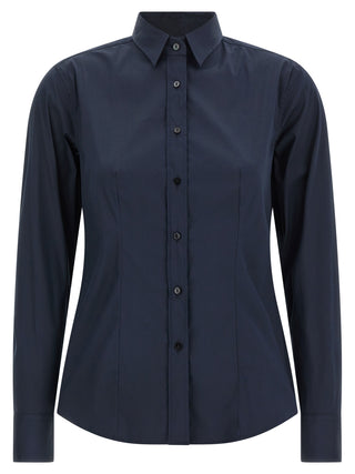 Blue Cotton Blouse