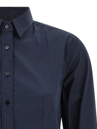 Blue Cotton Blouse