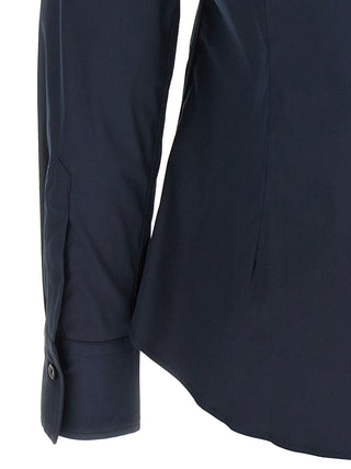 Blue Cotton Blouse
