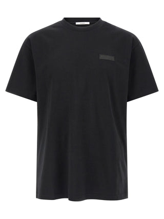 Black Cotton T-Shirt