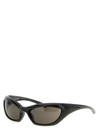 Black Polyamide Sunglasses