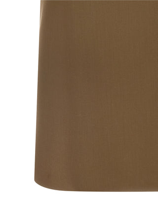 Brown Virgin Wool Coat