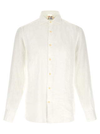 White Linen Blouse