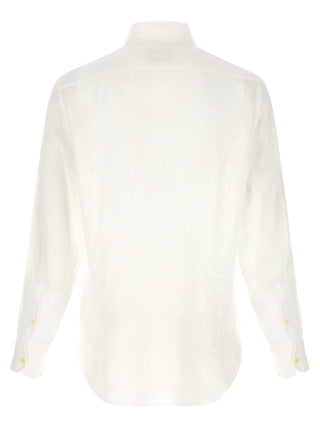 White Linen Blouse