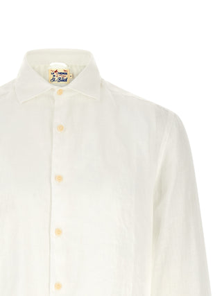 White Linen Blouse