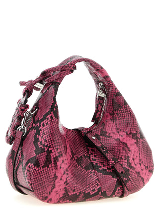 Bolso de mano de poliéster reciclado fucsia
