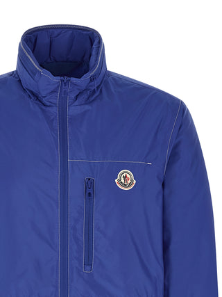 Blue Polyamide Shell Jacket