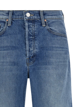 Blue Cotton Jeans Denim