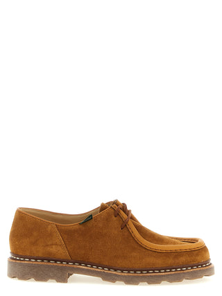 Brown Calfskin Oxfords And Derbies