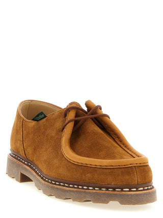 Brown Calfskin Oxfords And Derbies