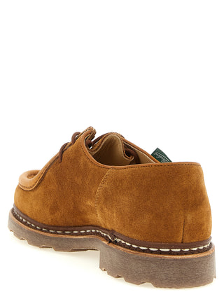 Brown Calfskin Oxfords And Derbies