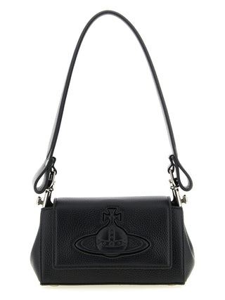 Black Polyethylene Shoulder Bag
