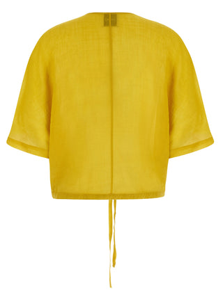 Bicolor Tencel Blouse