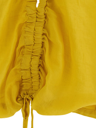 Bicolor Tencel Blouse