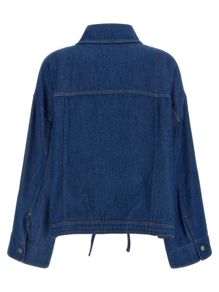 Blue Tencel Denim Jacket