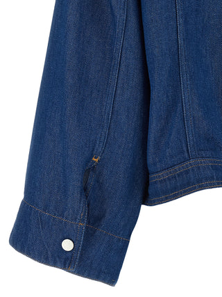 Blue Tencel Denim Jacket