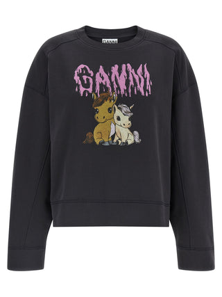 Black Organic Cotton Sweatshirt