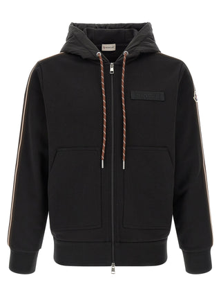 Black Polyamide Sweatshirt