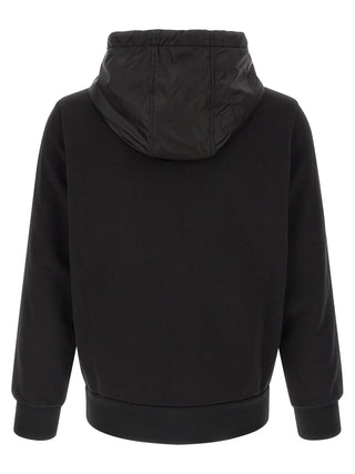 Black Polyamide Sweatshirt