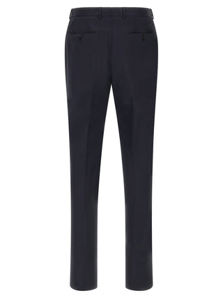 Blue Wool Two-Piece Suit