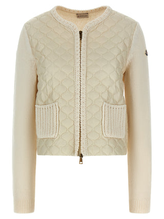 Beige Cotton Cardigan