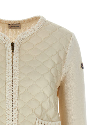 Beige Cotton Cardigan