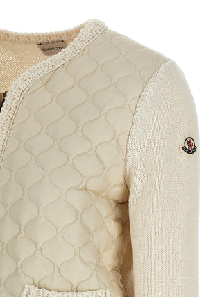 Beige Cotton Cardigan