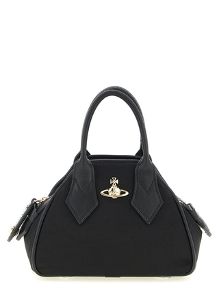 Black Viscose Handbag