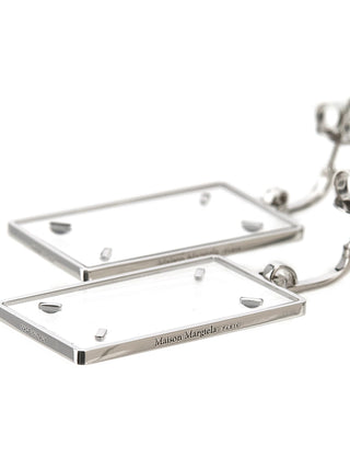 Silver Brass Earrings