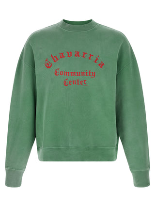 Bicolor Cotton Sweatshirt