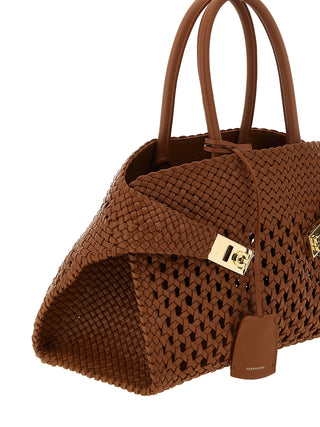 Brown Calfskin Handbag