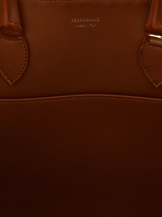 Brown Calfskin Handbag