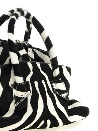 Bicolor Calfskin Handbag