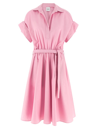 Multicolor Cotton Midi Dress