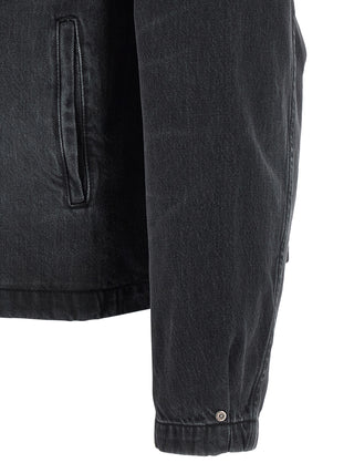 Black Organic Cotton Denim Jacket