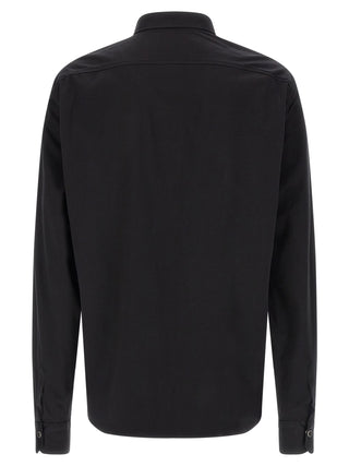 Blusa negra de algodón
