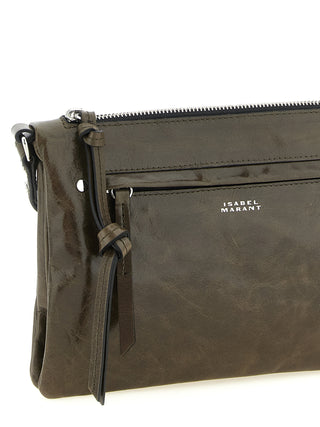 Bicolor Calfskin Crossbody Bag