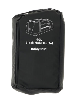Black Polyester Backpack
