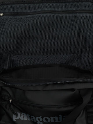 Black Polyester Backpack