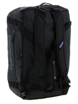 Black Polyester Backpack