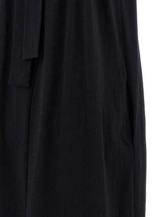 Black Cotton Long Dress