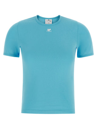 Blue Cotton T-Shirt