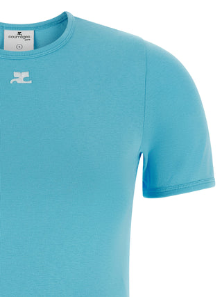 Blue Cotton T-Shirt
