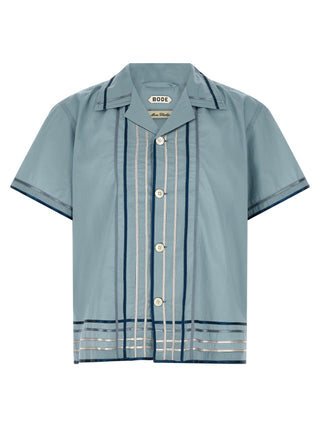 Blue Cotton Blouse