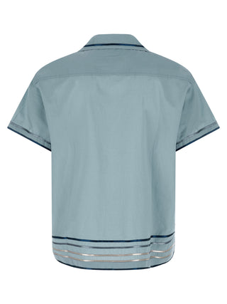 Blue Cotton Blouse